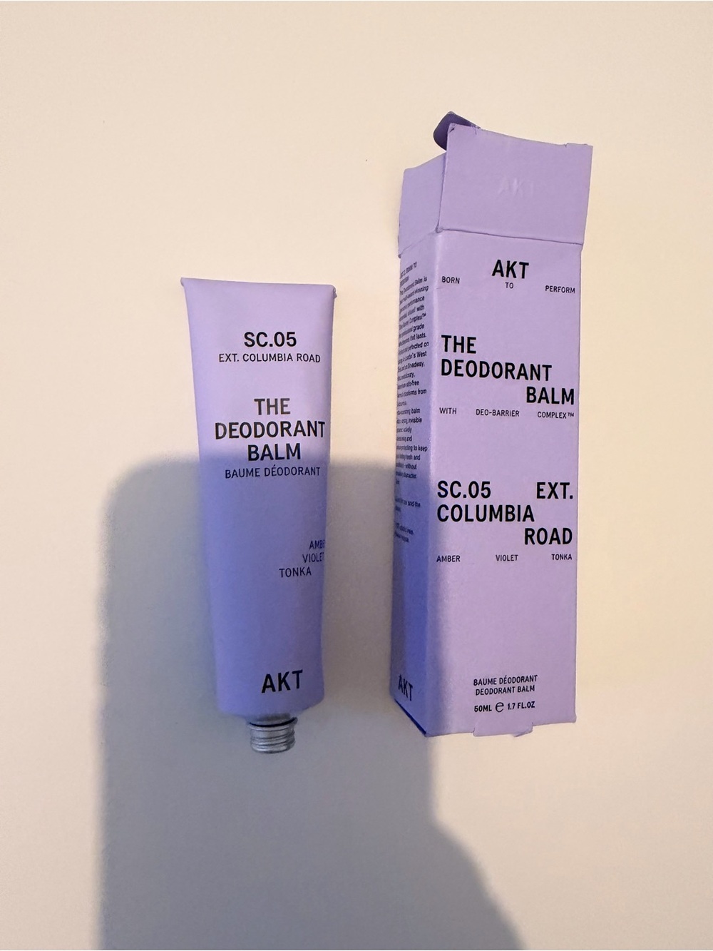AKT The Deodorant Balm SC.05 Ext. Columbia Road - BNIB - 50ml/1.7 fl oz